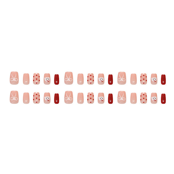 30 Pcs Press On Nails R886