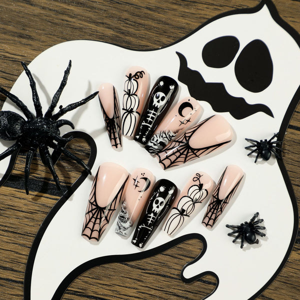 12 Sizes-24 Pcs Press On Nails JP2499