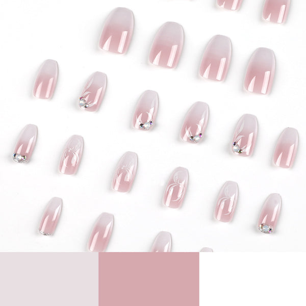 12 Sizes-24 Pcs Press On Nails JP2272