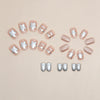 12 Sizes-24 Pcs Press On Nails R814