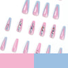 12 Sizes-24 Pcs Press On Nails JP1735