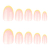 12 Sizes-24 Pcs Press On Nails JP4184