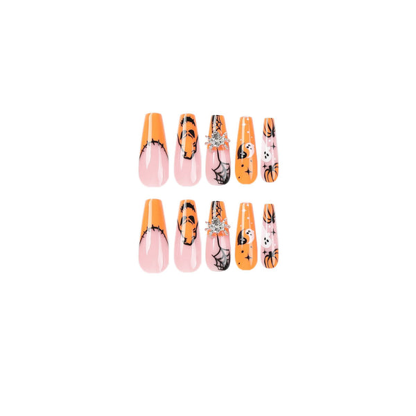 12 Sizes-24 Pcs Press On Nails JP2508