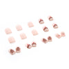 12 Sizes-24 Pcs Press On Nails R606