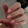 12 Sizes-24 Pcs Press On Nails W188