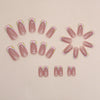 12 Sizes-24 Pcs Press On Nails W1342