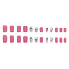 12 Sizes-24 Pcs Press On Nails W1387
