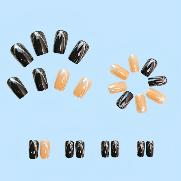 12 Sizes-24 Pcs Press On Nails Y432