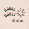 12 Sizes-24 Pcs Press On Nails W1580