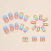 12 Sizes-24 Pcs Press On Nails W510