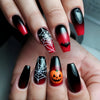12 Sizes-24 Pcs Press On Nails Y1102