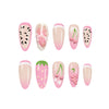 12 Sizes-24 Pcs Press On Nails C1625