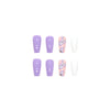 12 Sizes-24 Pcs Press On Nails W156