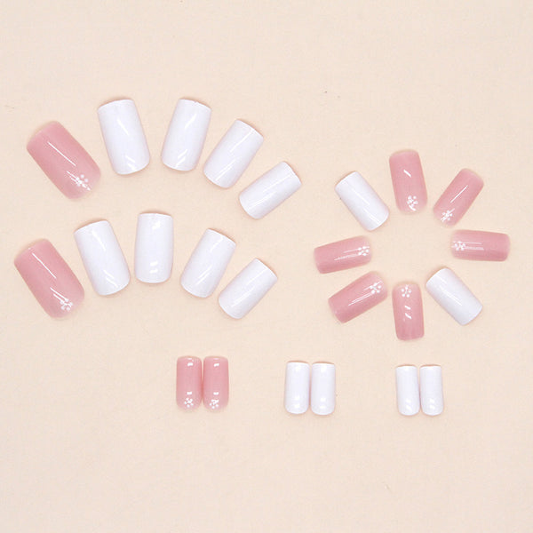 12 Sizes-24 Pcs Press On Nails W686