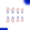 12 Sizes-24 Pcs Press On Nails C1412