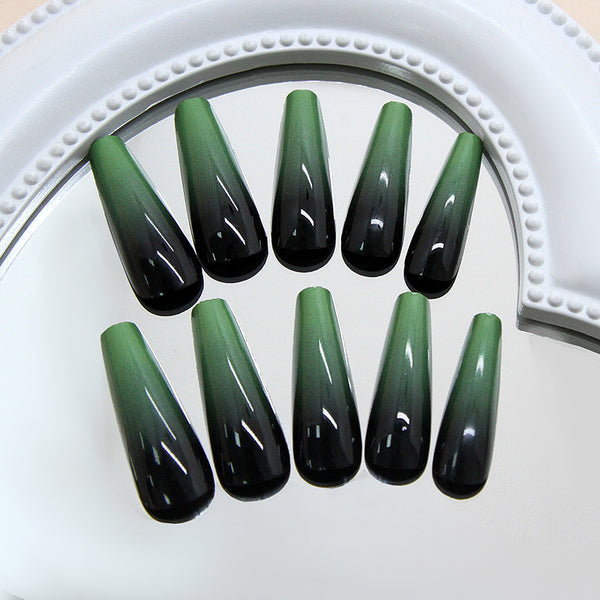 12 Sizes-24 Pcs Press On Nails R931