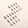 12 Sizes-24 Pcs Press On Nails Z550