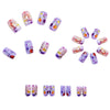 12 Sizes-24 Pcs Press On Nails Y768