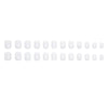 12 Sizes-24 Pcs Press On Nails CF042