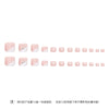 12 Sizes-24 Pcs Press On Nails F048