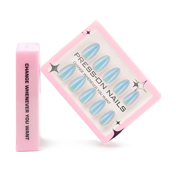 Glamhalo Premiere 30pcs Press On Nails – Eco-Friendly Perfect Fit - GD65