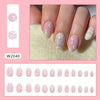 12 Sizes-24 Pcs Press On Nails W2040