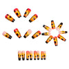 12 Sizes-24 Pcs Press On Nails Y1979