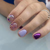 12 Sizes-24 Pcs Press On Nails W1228