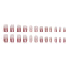 12 Sizes-24 Pcs Press On Nails W1023