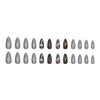 12 Sizes-24 Pcs Press On Nails W1007