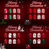 Christmas Press On Nails-4 Sets Mixed Pack (96PCS Total) xmas-2