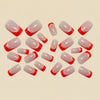 12 Sizes-24 Pcs Press On Nails Y1569
