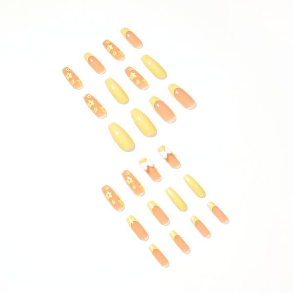 12 Sizes-24 Pcs Press On Nails JP1165