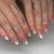 12 Sizes-24 Pcs Press On Nails JL0693