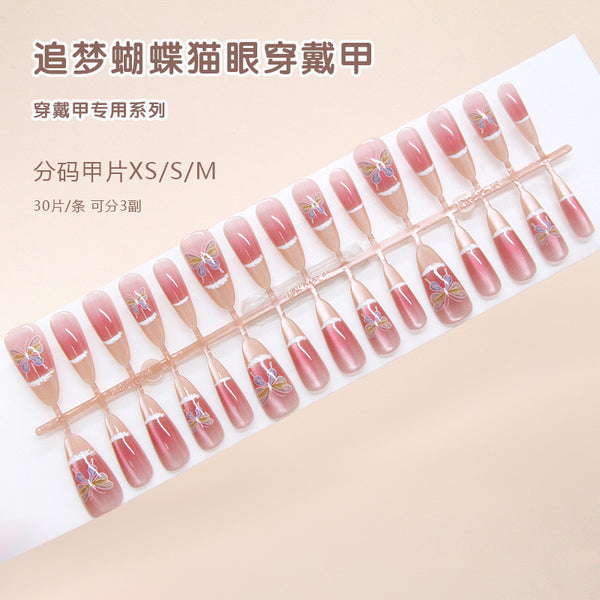 30 Pcs Press On Nails T215