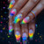 12 Sizes-24 Pcs Press On Nails Y787