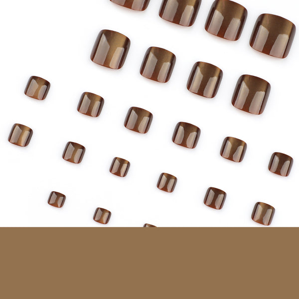 12 Sizes-24 Pcs Press On Nails JP3700