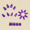 12 Sizes-24 Pcs Press On Nails Y1442