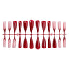 12 Sizes-24 PcsPress On Nails XL-102-82