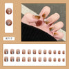 12 Sizes-24 Pcs Press On Nails R687