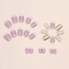 12 Sizes-24 Pcs Press On Nails W979