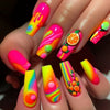 12 Sizes-24 Pcs Press On Nails Y974