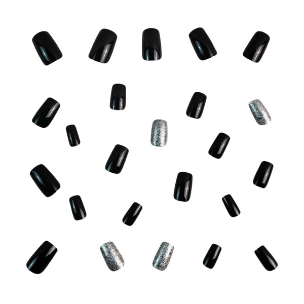 12 Sizes-24 Pcs Press On Nails Y533-1