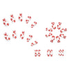 12 Sizes-24 Pcs Press On Nails R457