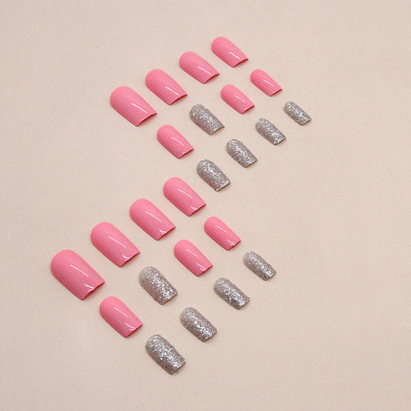 12 Sizes-24 Pcs Press On Nails W1284
