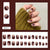 12 Sizes-24 Pcs Press On Nails R321