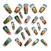12 Sizes-24 Pcs Press On Nails Y1199