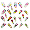 12 Sizes-24 Pcs Press On Nails Y729
