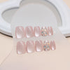 12 Sizes-24 Pcs Press On Nails MY011