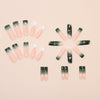 12 Sizes-24 Pcs Press On Nails G013